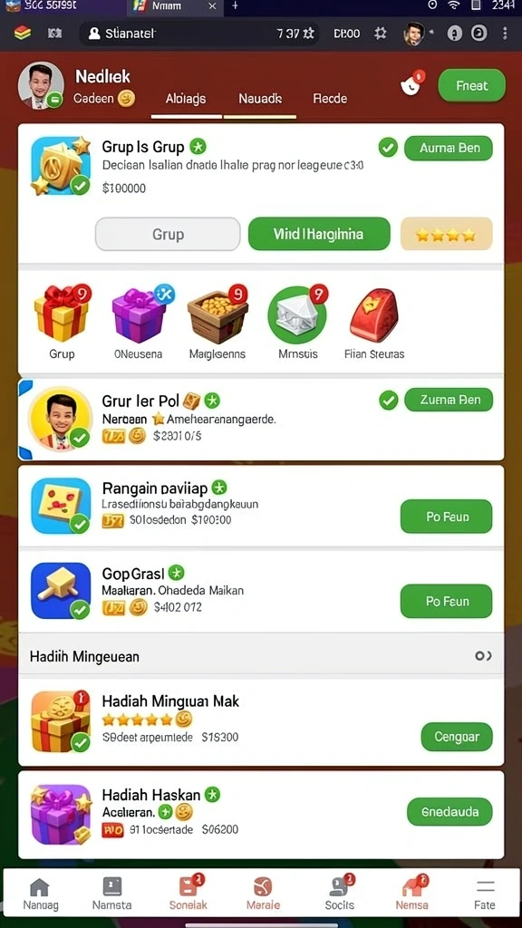f32 - Tampilan grafis yang memukau dan penuh warna.