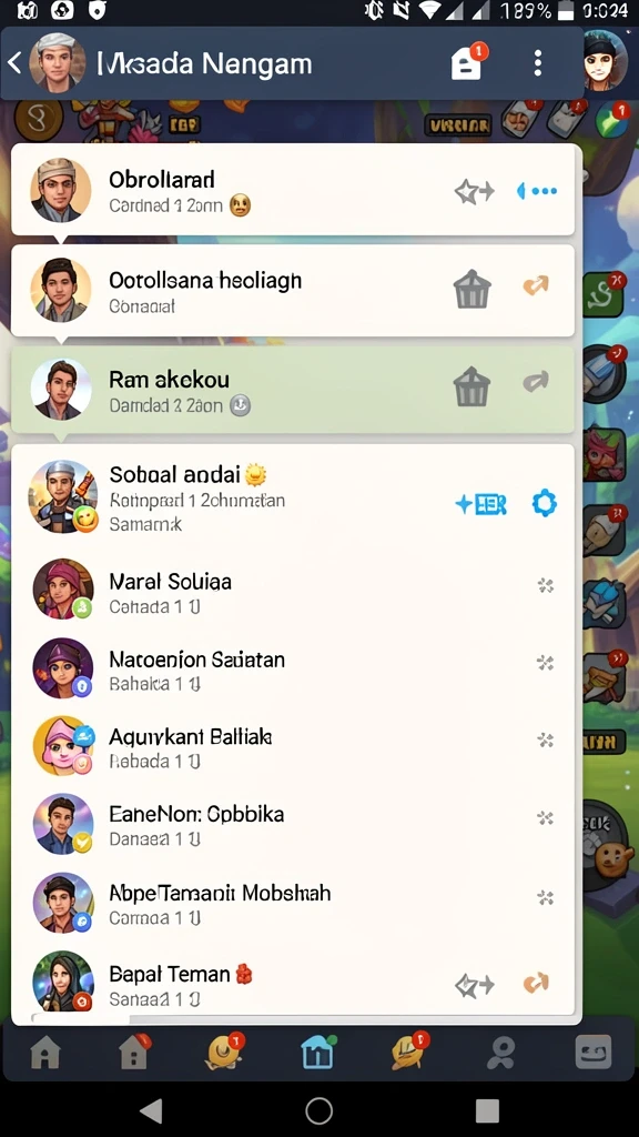 hw777 - Screenshot akses ke level baru yang menantang.