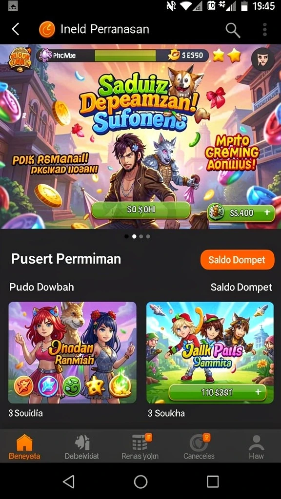 maktoto - Tampilan antarmuka yang user-friendly dan mudah dinavigasi.