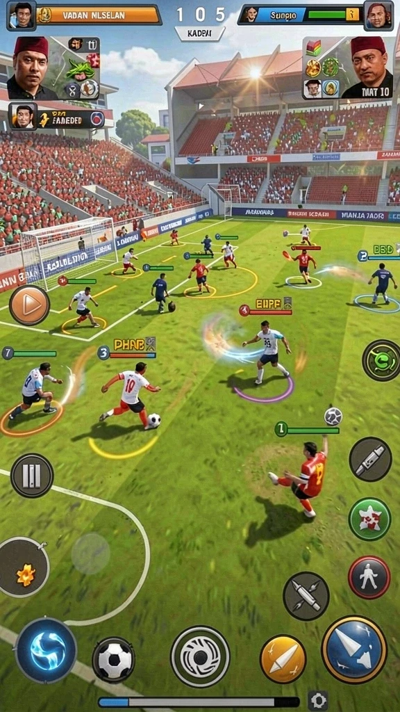raja132 - Tampilan grafis yang menakjubkan dari game ini.