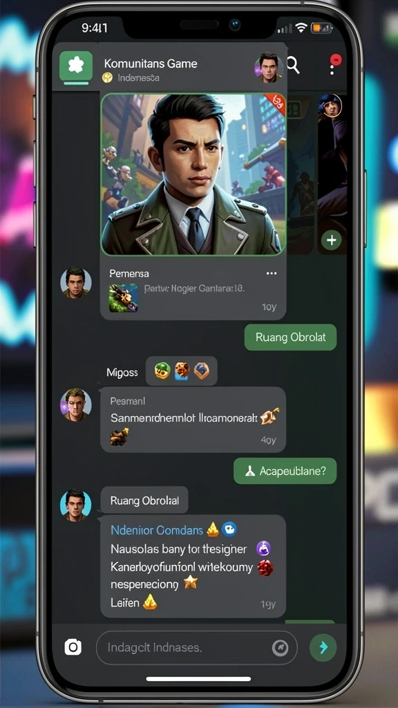 ratudewi - Tampilan karakter utama yang siap berpetualang.