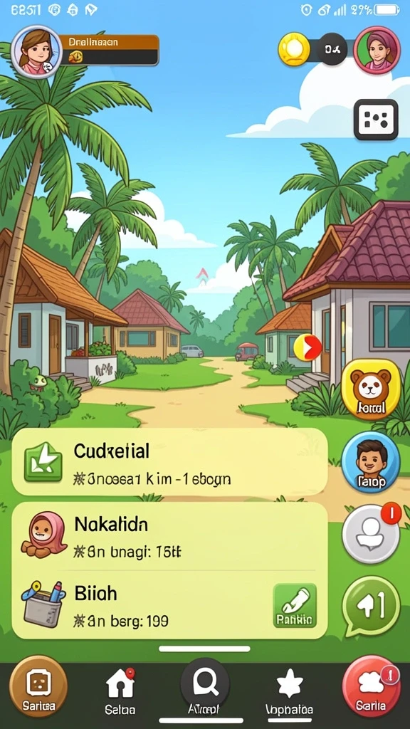 selayar88 - Screenshot memperlihatkan menu pilihan misi yang beragam.